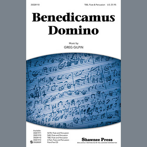 Download Greg Gilpin Benedicamus Domino sheet music and printable PDF music notes