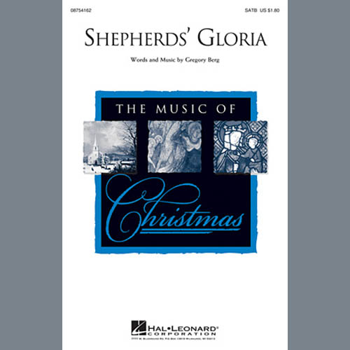 Gregory Berg, Shepherd's Gloria, SATB