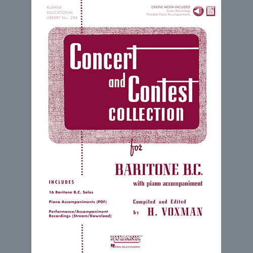 Guillaume Balay, Petite Piece Concertante, Baritone B.C. and Piano