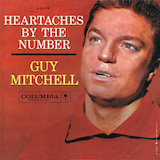 Download Guy Mitchell Heartaches By The Number sheet music and printable PDF music notes