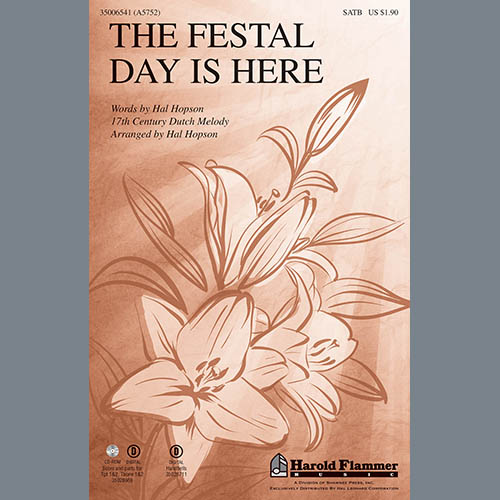 Hal H. Hopson, The Festal Day Is Here, Percussion