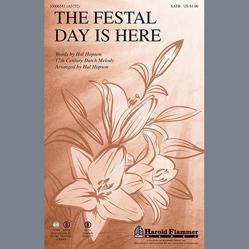 Download Hal H. Hopson The Festal Day Is Here sheet music and printable PDF music notes