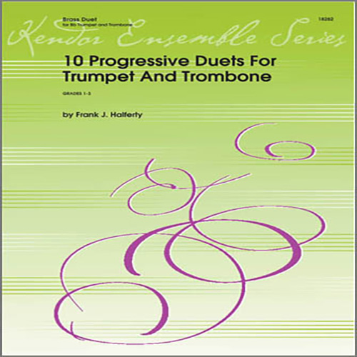 Halferty, 10 Progressive Duets For Trumpet And Trombone, Brass Ensemble