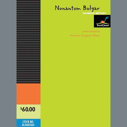 Hankus Netsky Hankus Netsky, Nonantum Bulgar - Bb Tenor Saxophone, Concert Band