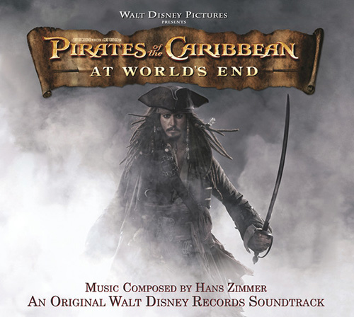 Hans Zimmer, At Wit's End (from Pirates Of The Caribbean: At World's End), Piano Solo