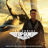Download Hans Zimmer, Harold Faltermeyer, Lady Gaga & Lorne Balfe The Man, The Legend / Touchdown (from Top Gun: Maverick) sheet music and printable PDF music notes