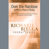Download Harold Arlen and Michael Praetorius Over The Rainbow (with Lo How a Rose) (arr. Richard Bjella) sheet music and printable PDF music notes