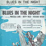 Download Harold Arlen Blues In The Night sheet music and printable PDF music notes