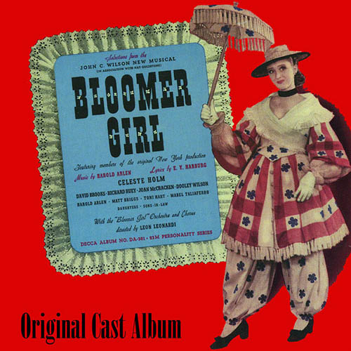 Harold Arlen Harold Arlen, The Eagle And Me (from Bloomer Girl), Piano, Vocal & Guitar Chords (Right-Hand Melody)