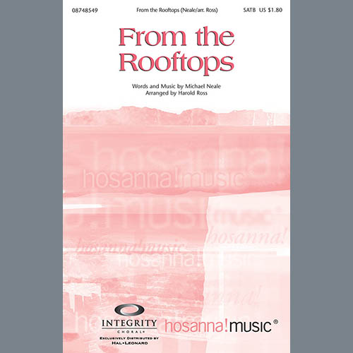 Harold Ross, From The Rooftops, SATB