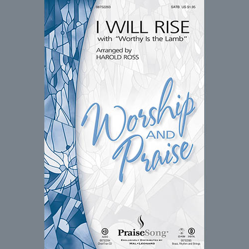 Harold Ross Harold Ross, I Will Rise (with Worthy Is The Lamb) - Viola, Choir Instrumental Pak