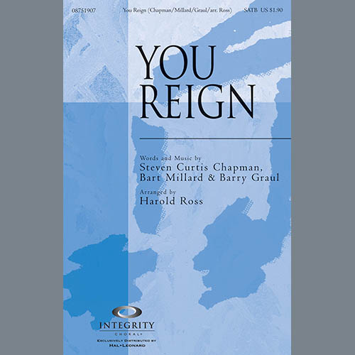 Harold Ross Harold Ross, You Reign - Keyboard String Reduction, Choir Instrumental Pak