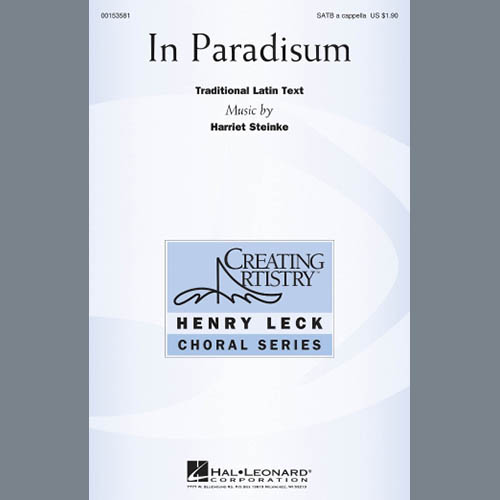 Harriet Steinke, In Paradisum, SATB