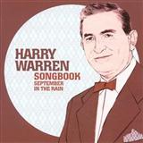 Download Harry Warren September In The Rain sheet music and printable PDF music notes