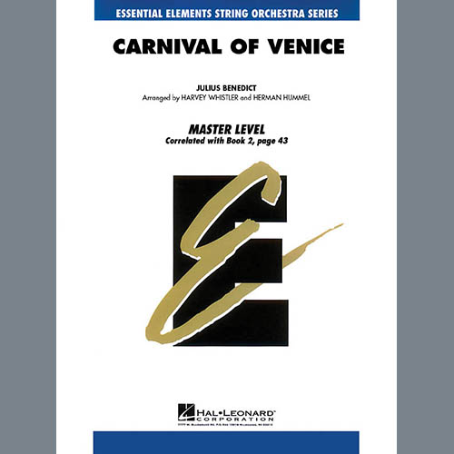 Harvey Whistler, Carnival of Venice - Full Score, Orchestra