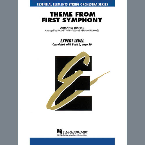 Harvey Whistler, Theme from First Symphony - Bass, Orchestra