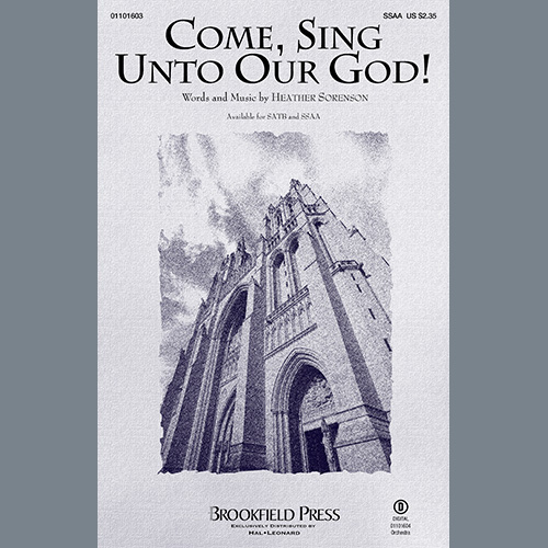 Heather Sorenson, Come, Sing Unto Our God!, SATB Choir