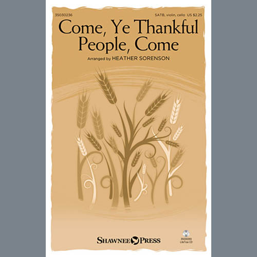 Heather Sorenson, Come, Ye Thankful People, Come, SATB