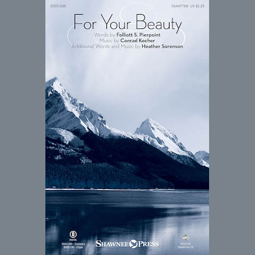 Heather Sorenson, For Your Beauty, SATB