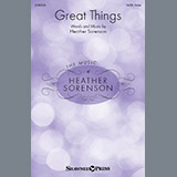 Download Heather Sorenson Great Things sheet music and printable PDF music notes