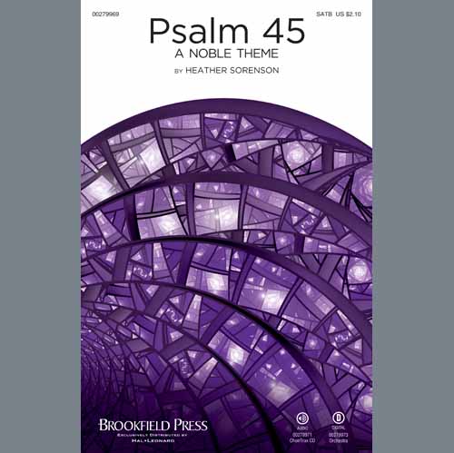 Heather Sorenson, Psalm 45 (A Noble Theme), SATB Choir