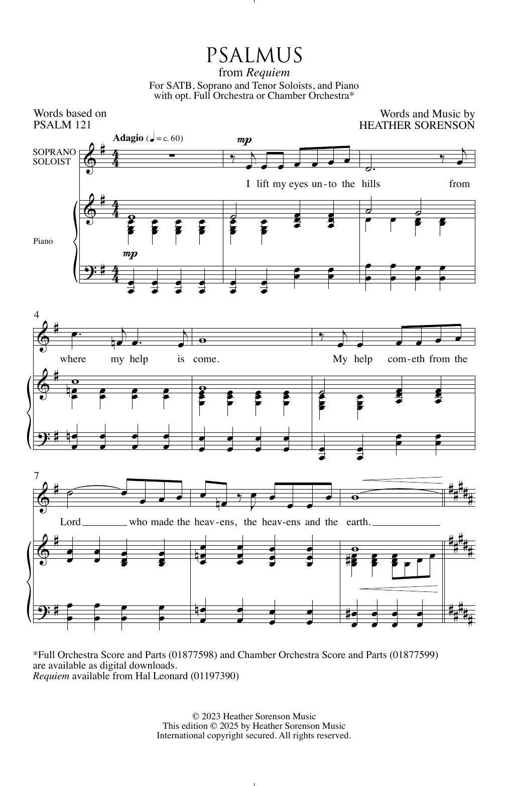 Heather Sorenson Psalmus Sheet Music Notes & Chords for SATB Choir - Download or Print PDF Heather Sorenson Psalmus Sheet Music Notes & Chords for SATB Choir - Download or Print PDF