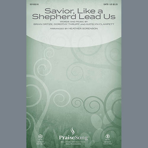 Heather Sorenson, Savior, Like A Shepherd Lead Us Blessed Jesus, SATB
