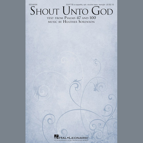 Heather Sorenson, Shout Unto God, SATB