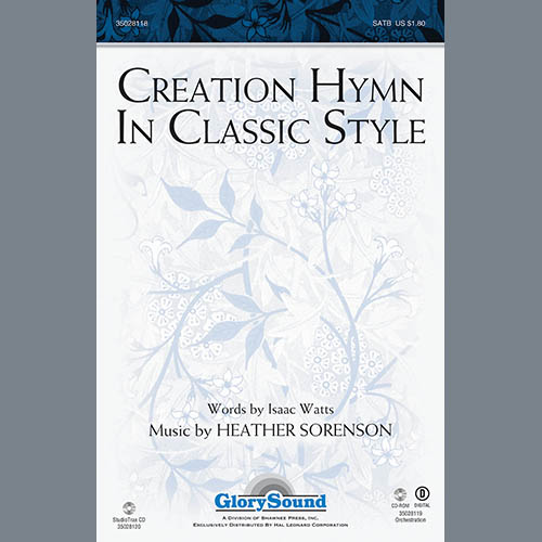 Heather Sorenson Heather Sorenson, Creation Hymn In Classic Style - Cello, Choir Instrumental Pak