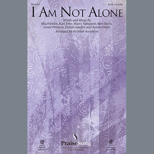 Heather Sorenson Heather Sorenson, I Am Not Alone - Guitar, Choir Instrumental Pak