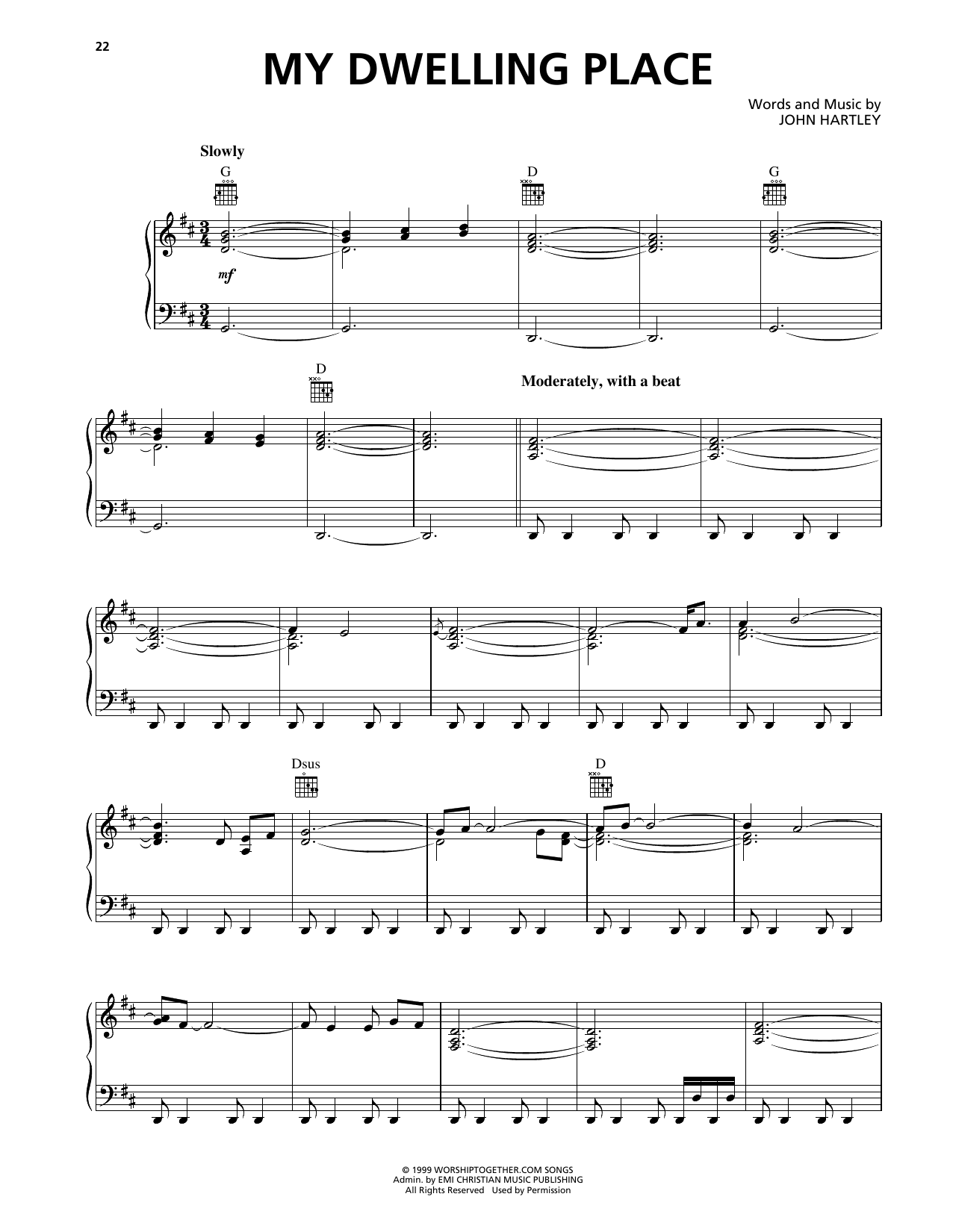Heaven & Earth My Dwelling Place Sheet Music Notes & Chords for Piano, Vocal & Guitar Chords (Right-Hand Melody) - Download or Print PDF Heaven & Earth My Dwelling Place Sheet Music Notes & Chords for Piano, Vocal & Guitar Chords (Right-Hand Melody) - Download or Print PDF