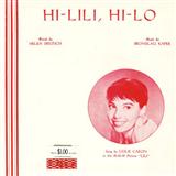 Download Helen Deutsch Hi-Lili, Hi-Lo sheet music and printable PDF music notes