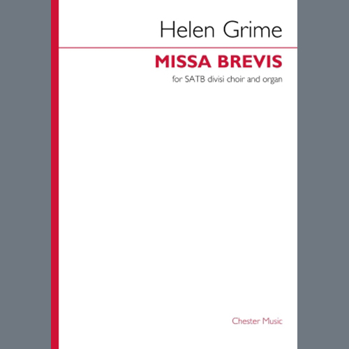 Helen Grime, Missa Brevis, SATB Choir