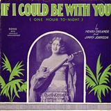 Download Henry Creamer If I Could Be With You (One Hour Tonight) sheet music and printable PDF music notes