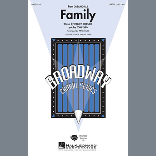 Henry Krieger, Family (from Dreamgirls) (arr. Mac Huff), SATB