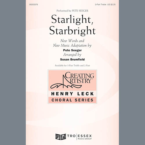 Henry Leck, Starlight, Starbright, 3-Part Treble
