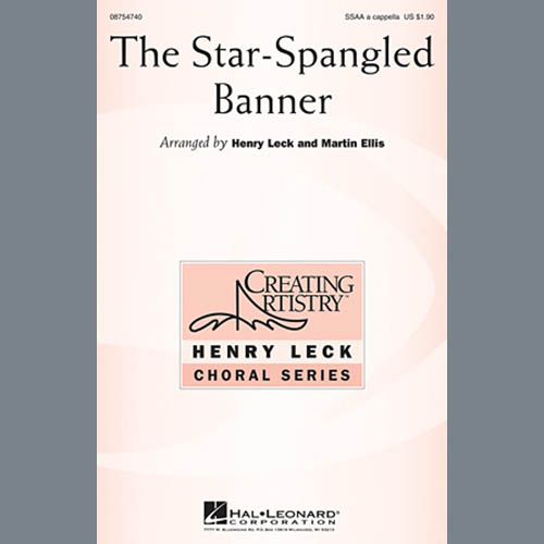 Henry Leck, The Star Spangled Banner, SSA