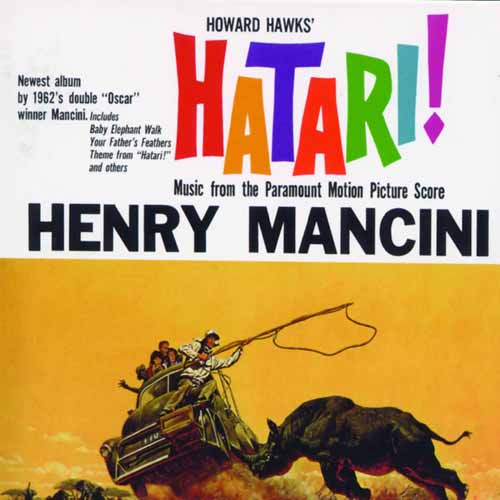 Henry Mancini, Baby Elephant Walk, Melody Line, Lyrics & Chords