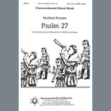 Download Herbert Fromm Psalm 27 sheet music and printable PDF music notes