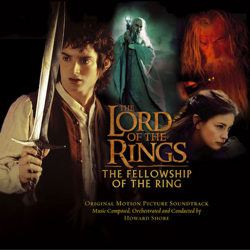 Howard Shore, The Black Rider (from The Lord Of The Rings: The Fellowship Of The Ring) (arr. Dan Coates), Easy Piano