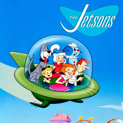 Hoyt Curtin, Jetsons Main Theme, Piano, Vocal & Guitar Chords (Right-Hand Melody)
