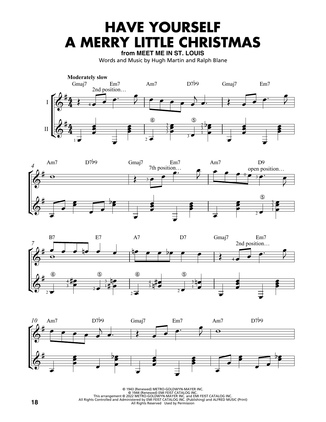 Hugh Martin Have Yourself A Merry Little Christmas (arr. Mark Phillips) Sheet Music Notes & Chords for Easy Guitar Tab - Download or Print PDF