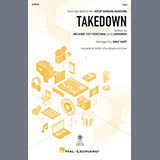 Download Huntr/x (Ejae, Audrey Nuna and Rei Ami) Takedown (from KPop Demon Hunters) (arr. Mac Huff) sheet music and printable PDF music notes