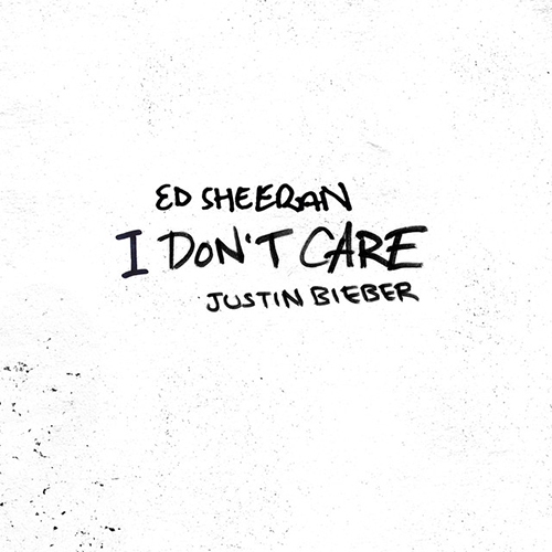 Ed Sheeran & Justin Bieber Ed Sheeran & Justin Bieber, I Don't Care, Very Easy Piano