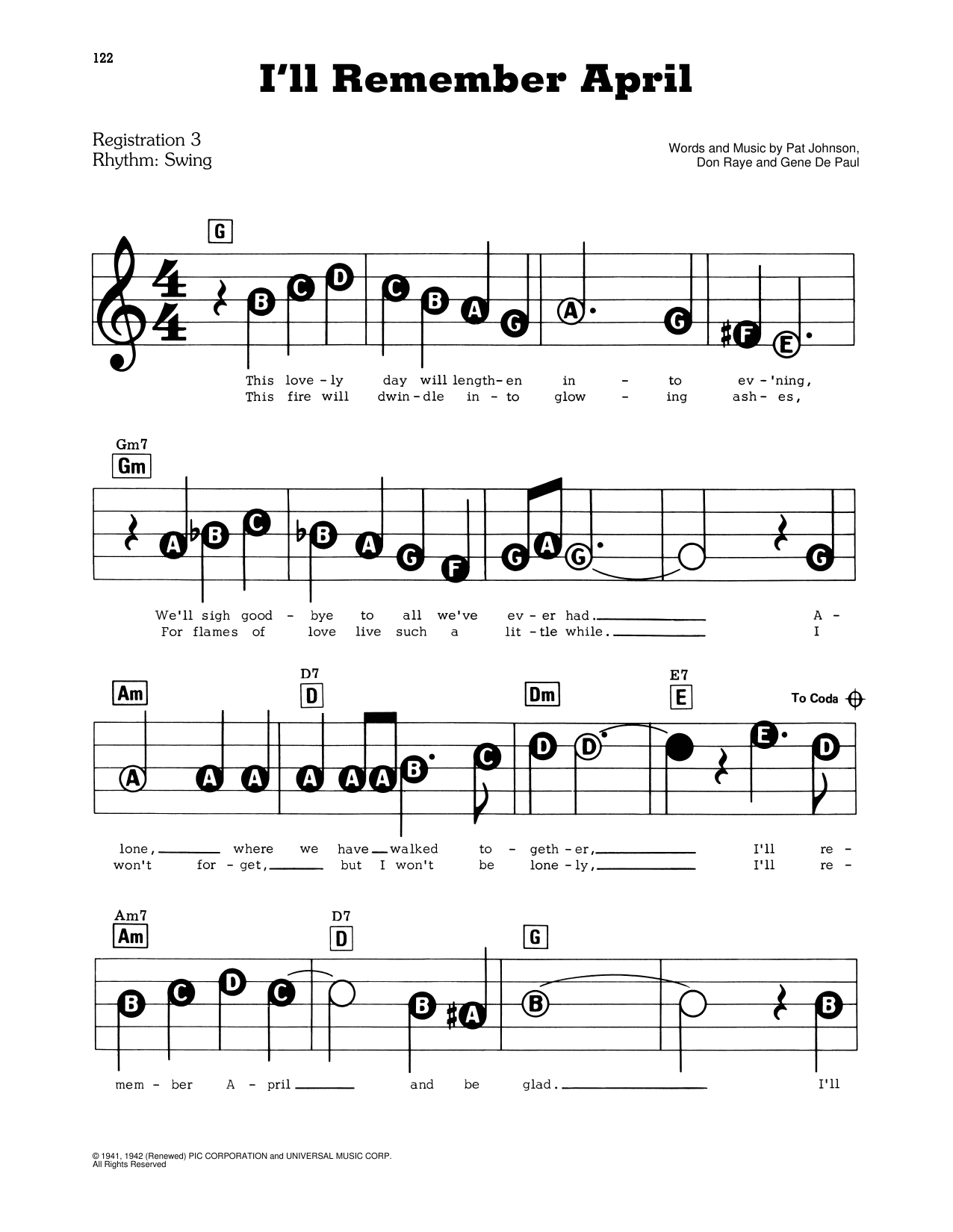 Preview Charlie Parker I'll Remember April Jazz sheet music, notes and chords for Piano, SKU: 18736 sheet music, piano notes, chords, guitar tabs, score, transpose, transcribe, how to play, guide, download, learn, tutorial, progression, song, artist, awards, billboard, mtv, vh1, tour, single, album, release