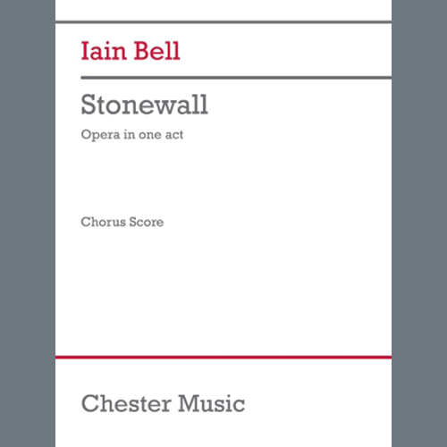 Iain Bell, Stonewall, Piano & Vocal