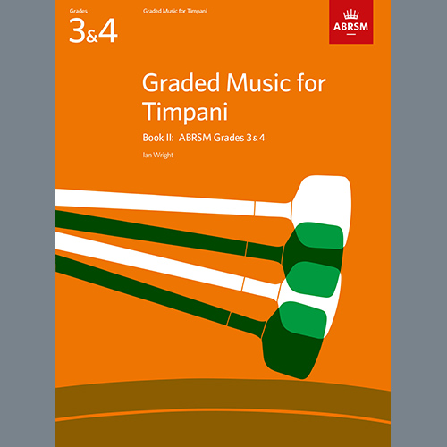 Ian Wright, 6/8 Variations from Graded Music for Timpani, Book II, Percussion Solo