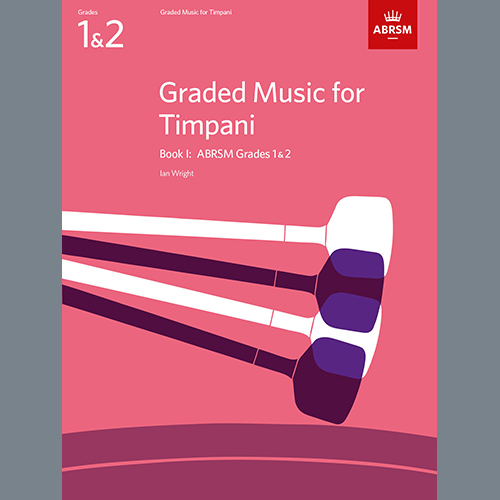 Ian Wright, Alla Marcia from Graded Music for Timpani, Book I, Percussion Solo