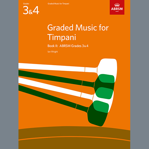 Ian Wright, Alleluia from Graded Music for Timpani, Book II, Percussion Solo