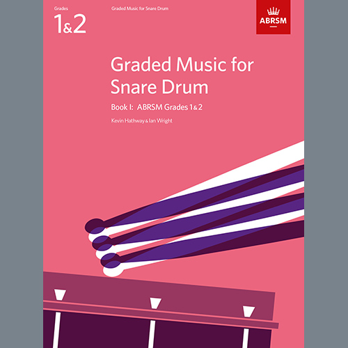 Ian Wright, Alwyn Green and Kevin Hathaway, Study No.2 from Graded Music for Snare Drum, Book I, Percussion Solo